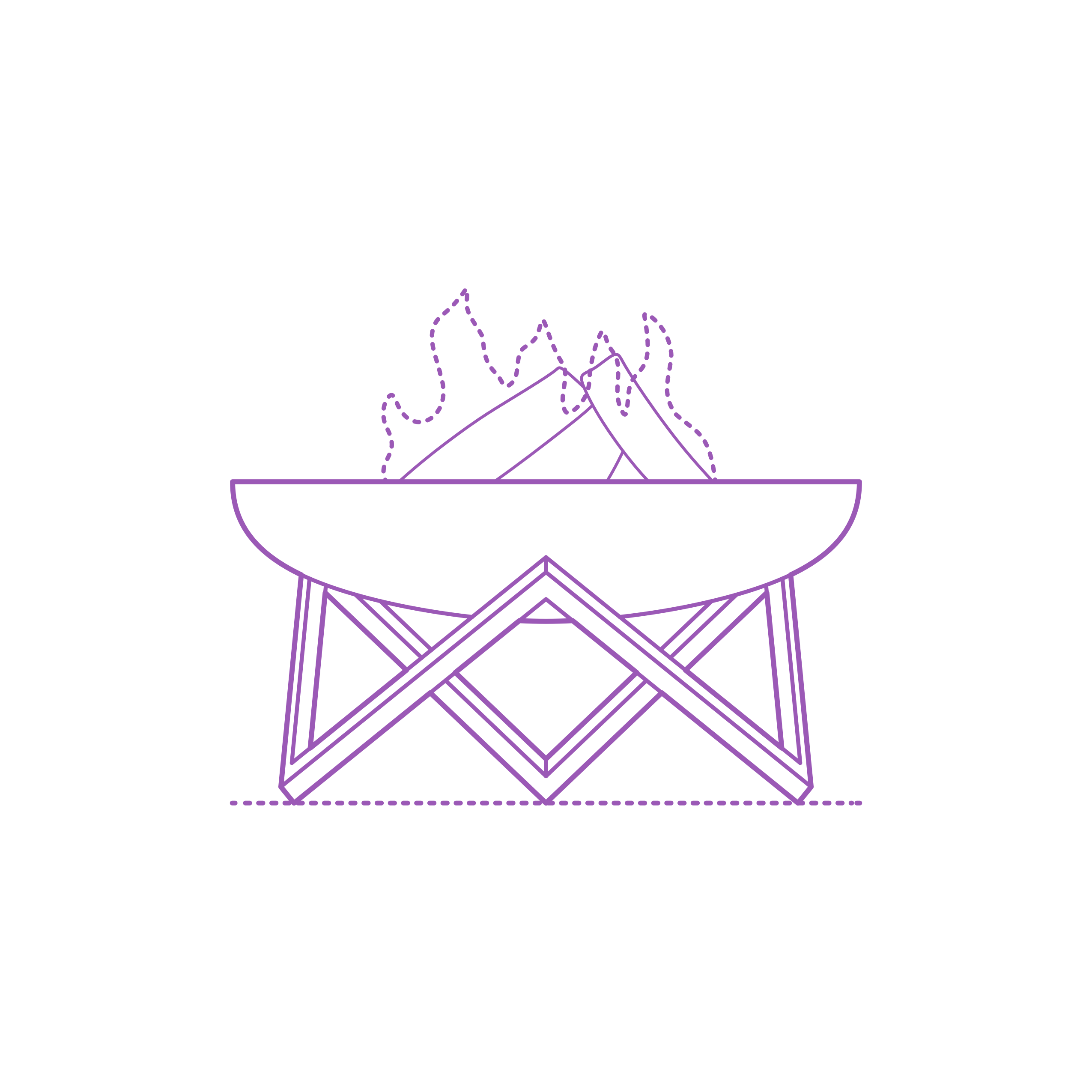 Fixtures Fire Pits Orren Ellis Faisal Stainless Steel Wood Burning Fire Pit Icon Svg Vector Free Vectors